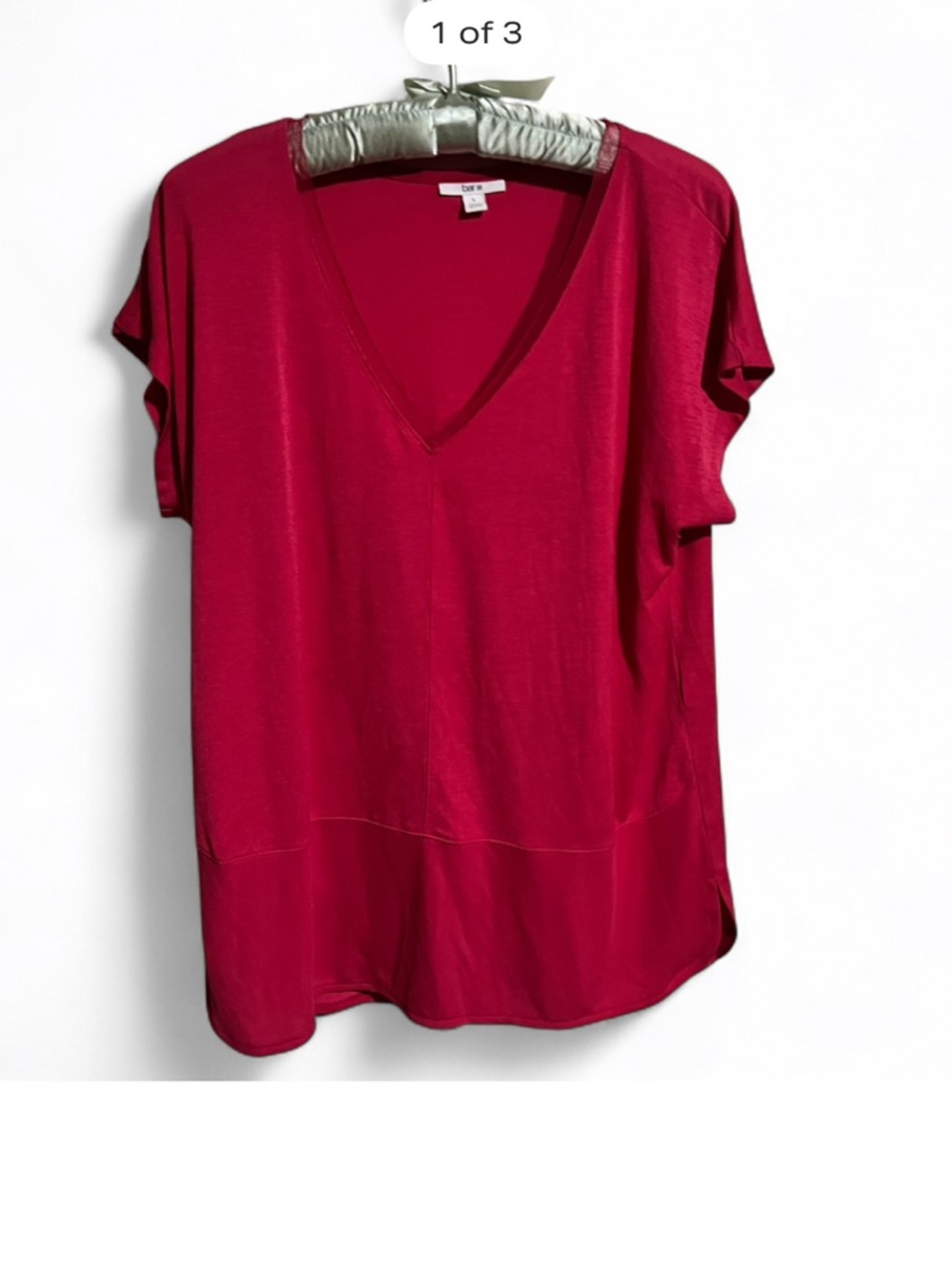 Bar‎ III Hot Pink Knit Top
